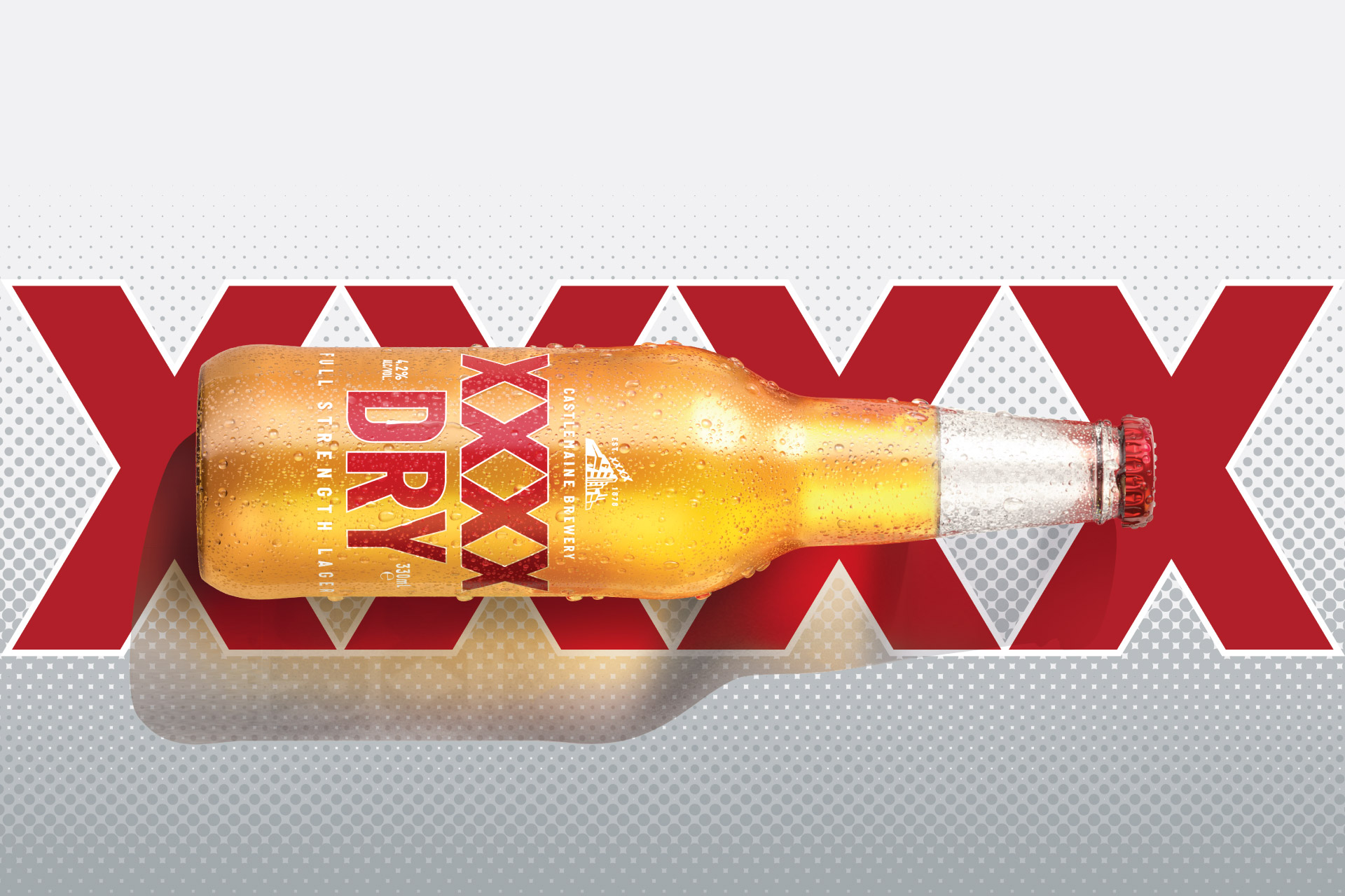 XXXX 啤酒包裝設計