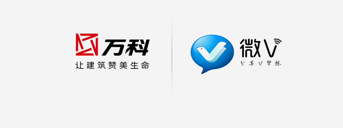 萬科企業徽V品牌形象設計